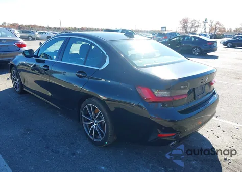 2020 BMW 3 Series 330I xDrive z USA, uszkodzony, nr VIN 3MW5R7J03L8B14746